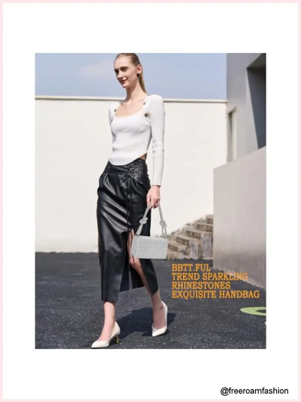 Rhinestone Evening Handbags Sparkling Crystal Purse Daily Casual Shoulder Bag